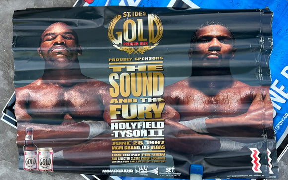 Mike Tyson vs Evander Holyfield II CHAMPIONSHIP 1997 - St Ives Boxing POSTER
