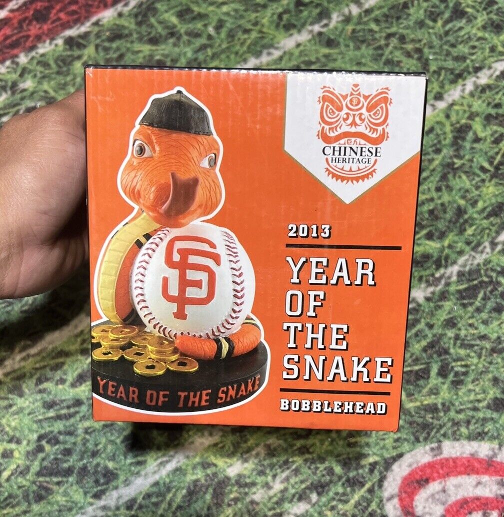 Cheapest San Francisco Giants 2013 Year of the Snake bobblehead