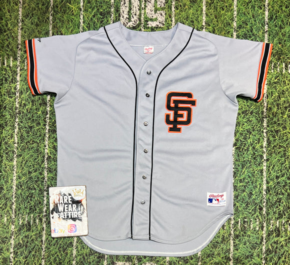 SF Giants MLB Majestic Rawlings 48 Baseball jersey Vintage