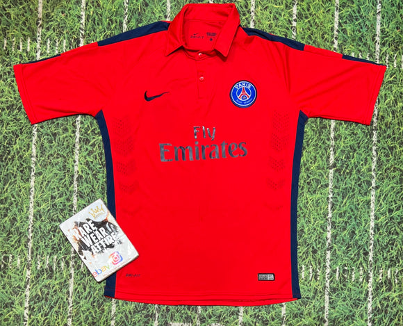 Nike Paris Saint-Germain 2014/15 Third Kit Soccer Jersey Men’s Size L PSG