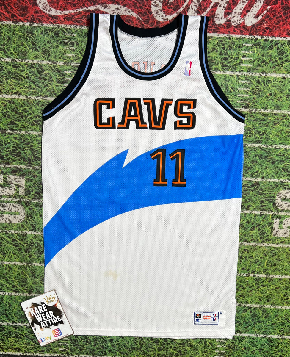 Vintage 1997 54+ Zydrunas Ilgauskas Cleveland Cavaliers Starter NBA Je –  Rare_Wear_Attire