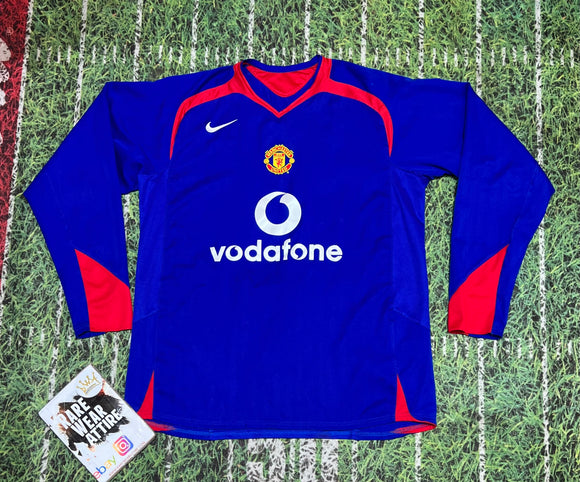 Smily Sphere 90 Manchester Shirt Adidas Jersey size L Vodafone Ls