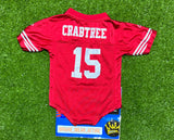 Jersey Reebok NFL San Francisco 49ers Sz 18 Mos Football Michael Crabtree 7153