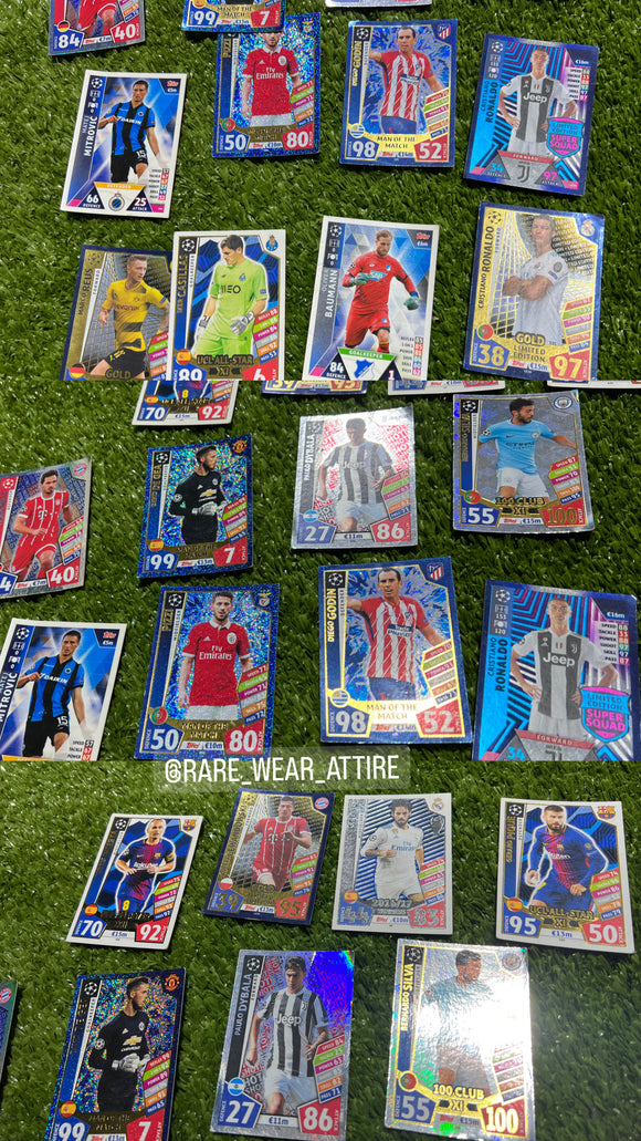 Cristiano Ronaldo Topps Match Attax card GOLD #LE1G 16 Lot Pizzi Super Squad