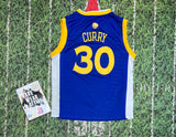 Stephen Curry Adidas Golden State Warriors Basketball Jersey M Kid Nba 5857