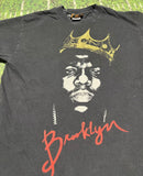 VTG The Notorious BIG Biggie Smalls Big Face Rap Tee Brooklyn Mint T Shirt Sz M