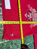 SweaTer Logo 7 L San Francisco 49ers Jersey Vtg Niners Football nfl 5761