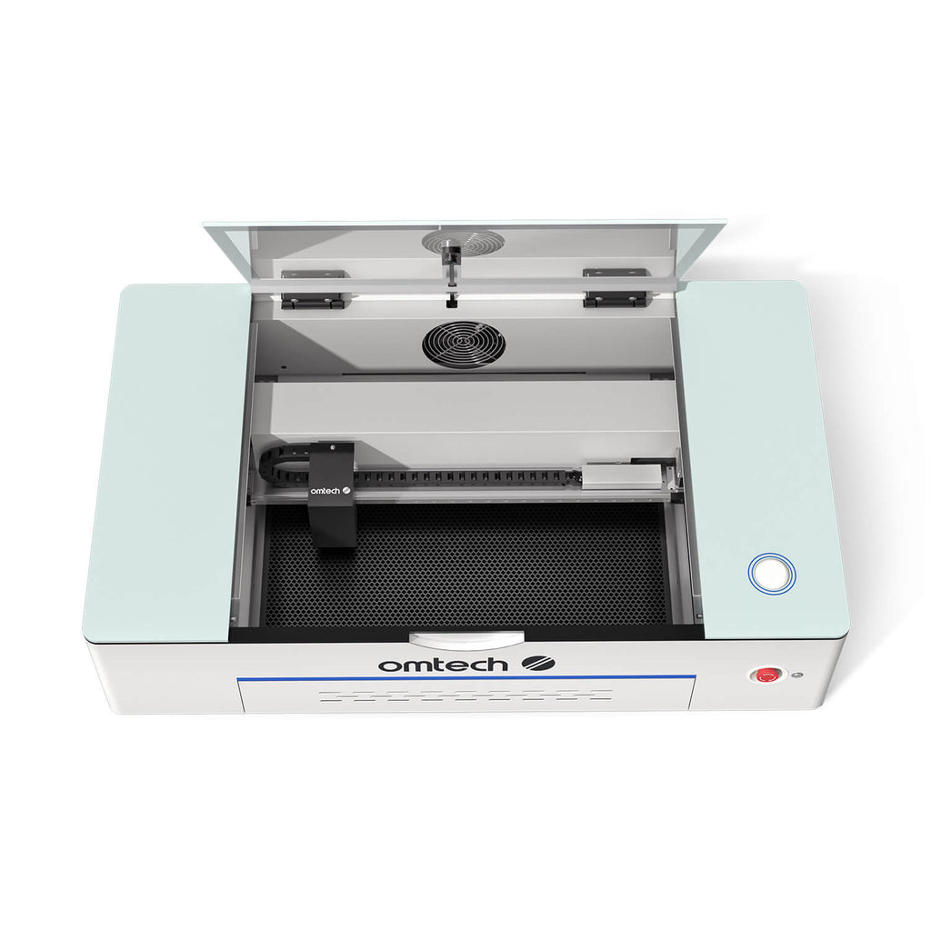 50W Polar Desktop Máquina de Grabado y Corte Láser con Cámara y Área de Trabajo 510×300mm