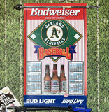 Budweiser Oakland Athletics Bar Pro Mlb Baseball Poster 95 Schedule