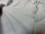 Polo Ralph Lauren Shirt Mens Pony 4xB Linen Long Sleeve Button Up Striped