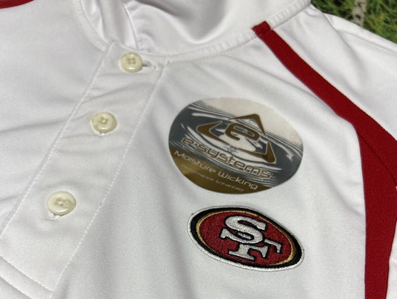 San Francisco 49ers Polo Mens L NFL Football Team Apparel Tailgate Niners7977