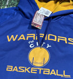 Golden State Warriors Majestic Nba Basketball Jersey Hoodie New L 7645