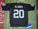 Darren McFadden #20 Oakland Raiders Reebok NFL Jersey las vegas xL stittched