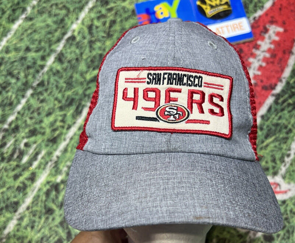 San Francisco 49ers snapbACK Cap Hat New Era Team  Niners CALI Red Mesh