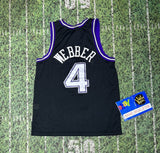 Nba Nike CHRIS WEBBER #4 Sacramento Kings Jersey Sz L Basketball 8722