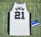 Adidas basketball NBA Swingman San Antonio Spurs Tim Duncan Jersey Sz L