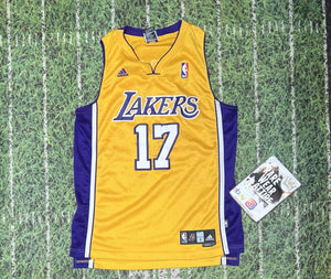 Los Angeles Adidas Andrew Bynum Lakers Jersey S Nba Basketball