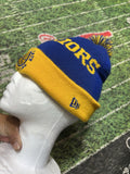 Golden State Warriors New Era Stocking Cap,nba Basketball Beanie Hat Pom Pom