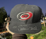 Carolina Hurricanes NHL New Era Fitted Hat Cap Black Red White