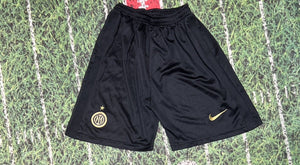 Inter Milan Pirelli Shorts Kid M Vtg Soccer Premier 28