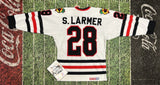 1987 Steve Larmer Chicago Blackhawks CCM Pinhead Hockey Nhl Jersey