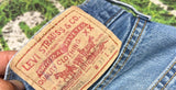 LEVI'S 501 MENS JEANS W31 L32 VINTAGE BLUE DENIM MADE IN Mex 90s