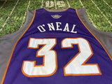 Shaq O'Neal Jersey Purple Adidas Basketball Nba Phoenix Suns Sz 40 6132