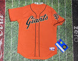 San Francisco Giants Authentic mlb baseball Alternate Orange Cool Base Jersey 52