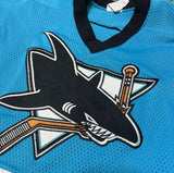 VTG ccm Hockey San Jose Sharks NHL Jersey Kids