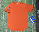 San Francisco Giants Authentic mlb baseball Alternate Orange Cool Base Jersey 52