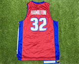 Adidas Detroit Pistons Richard Hamilton RIP Red Basketball Xl Nba Jersey 7459