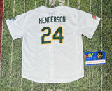 Rickey Henderson SGA Oakland A's Athletics #24 Replica Jersey XL Promo