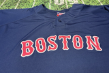 07 World Series BOSTON RED SOX MLB Majestic Jersey Sz XXL Practice Baseball