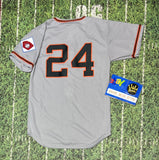 8971 Vtg MLB 24 Willie Mays San Francisco Giants Majestic Baseball Jersey M 1951