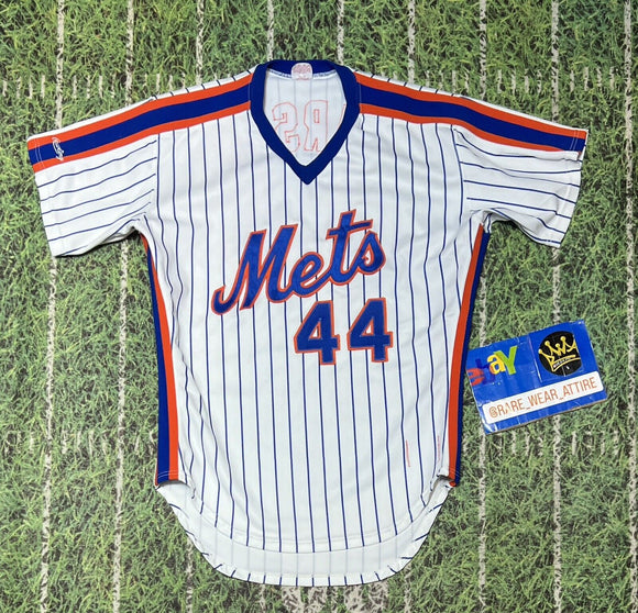 Vintage 80 Rawlings Diamond Collection NY Mets Pullover 40 Larson Baseball