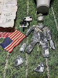 1960s Works GI Joe Astronaut Suit Figure Vtg Gloves Space Walk Capsule W/ Manual