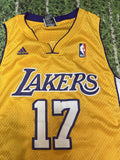 Los Angeles Adidas Andrew Bynum Lakers Jersey S Nba Basketball