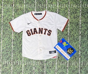 MLB San Francisco Giants Majestic Baseball Jersey Kid L Nike