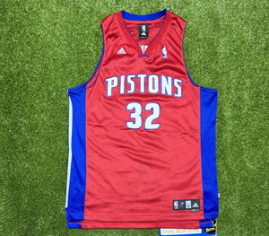 Adidas Detroit Pistons Richard Hamilton RIP Red Basketball Xl Nba Jersey 7459