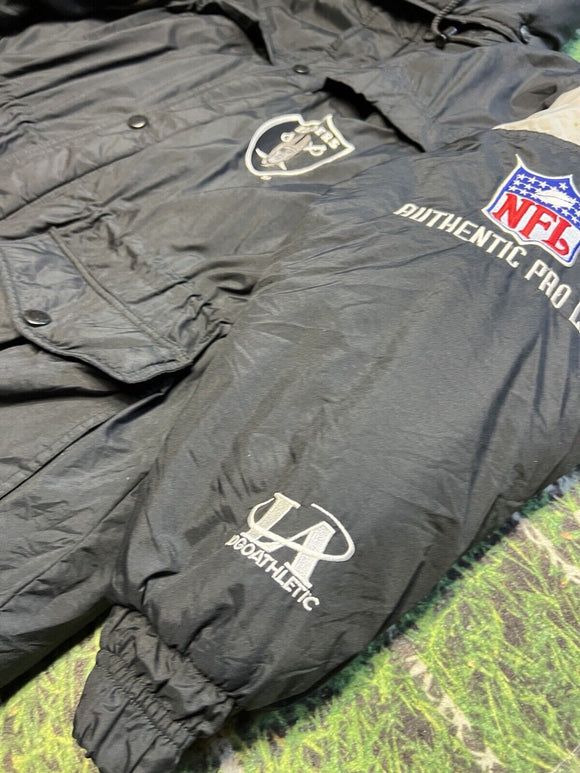 Logo Athletic Pro Line Oakland Raiders NFL Jacket Football xl Puffer