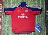 BAYERN MUNICH 2001 2002 HOME FOOTBALL SHIRT ADIDAS SOCCER JERSEY SIZE L