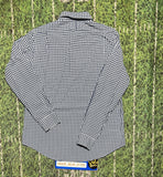 Men's Polo Ralph Lauren Blue Plaid Long Sleeve Button Down Dress Shirt L 7538