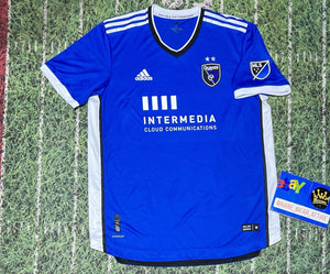 adidas Jersey Sz XL MLS san jose quakes Soccer 2021 8370