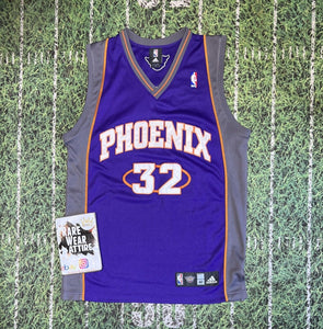 Shaq O'Neal Jersey Purple Adidas Basketball Nba Phoenix Suns Sz 40 6132