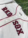 MLB MAJESTIC BOSTON RED SOX DUSTIN PEDROIA BASEball JERSEY Sz M Kids