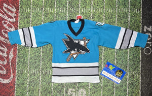 VTG ccm Hockey San Jose Sharks NHL Jersey Kids