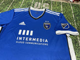 adidas Jersey Sz XL MLS san jose quakes Soccer 2021 8370