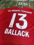 Adidas FC Bayern Munich 2018 Home Football Jersey #13 BALLACK Xl 8247