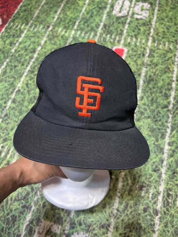 San Francisco Giants Twins Snapback Mesh Baseball Hat Cap Embroidered Kid