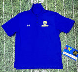 Under Armour Golden State Warriors Basketball Polo Coach Shirt Camp Nba L